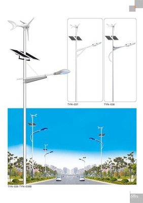 高郵市富華照明器材廠 專業(yè)供應250W LED太陽能道路照明燈及景觀庭院燈